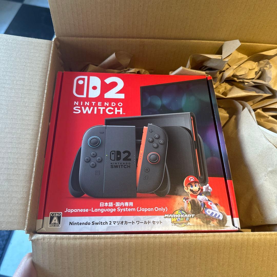 【即日発送】ニンテンドー スイッチ2 マリオカートワールド セット 新品未開封 Nintendo Switch 2 マリオカート ワールド セット（日本語・国内専用
