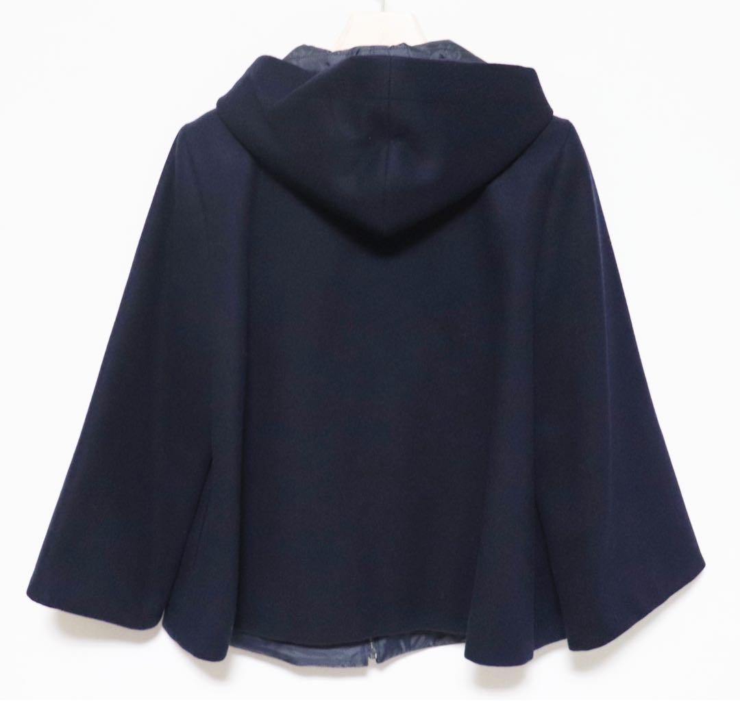 《ユキ》中わた フーデットショートコート ジャケット 1(9サイズ)