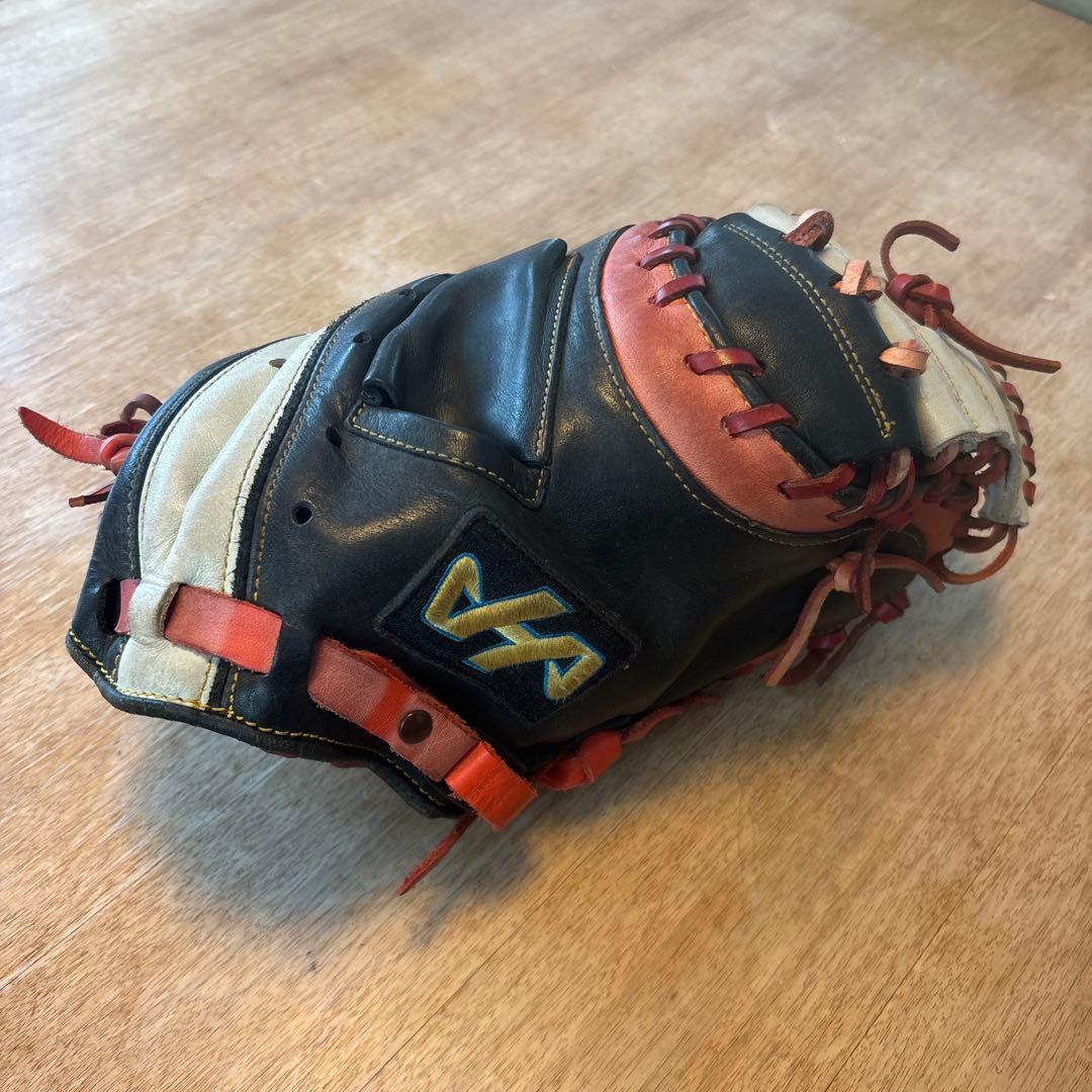 野球 グローブ 軟式 一般 キャッチャーミット ハタケヤマ レアカラー ハタケヤマ 限定軟式キャッチャーミット✨ どのカラーリングもいいぃぃ