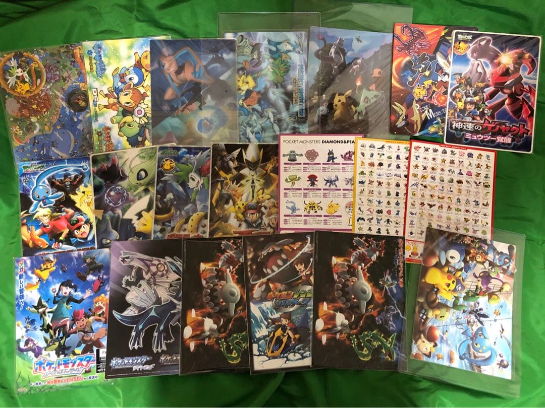 ポケモン 下敷き ポストカード シール スタンプラリー トートバッグ 未