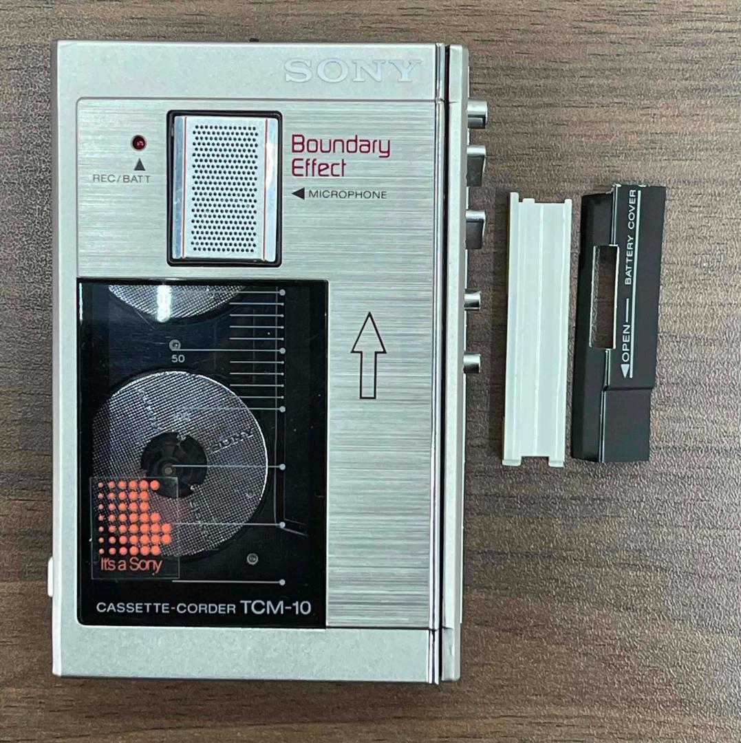 訳有り♪ 昭和 レトロ SONY カセットレコーダー TCM-10 管102堺 - メルカリ