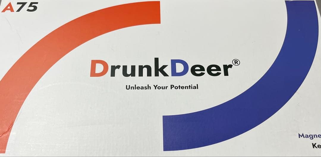 DrunkDeer A75 マグネット式キーボード DrunkDeer A75 - ラピッドトリガーキーボード マグネティックスイッチ