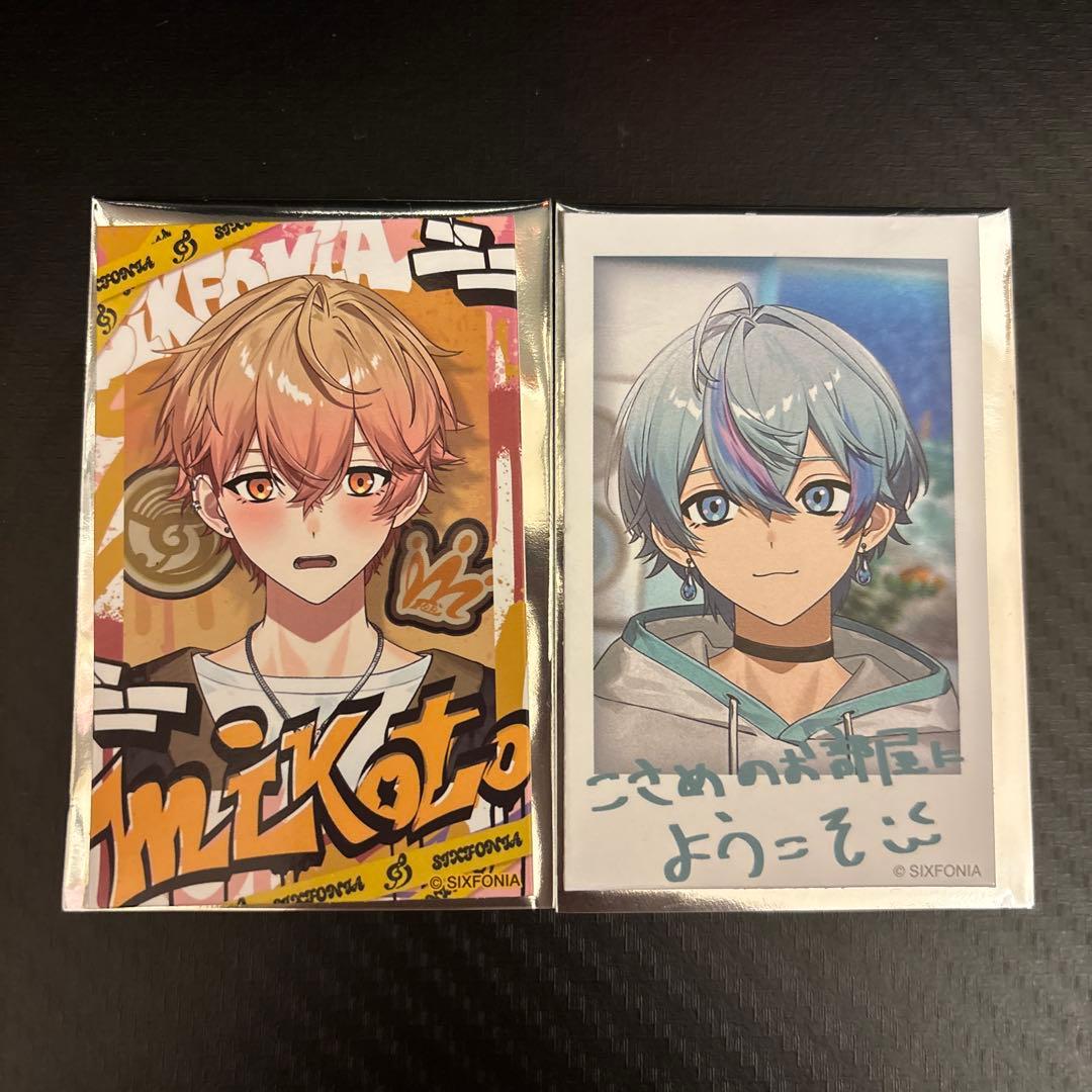 シクフォニ ランダムチェキ風カード 第一弾 みこと 雨乃こさめ - メルカリ