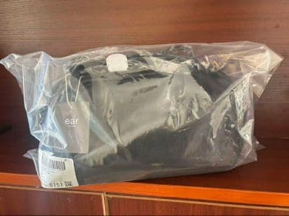 《本革/430g》ear PAPILLONNER コロンボストンバッグ ブラック