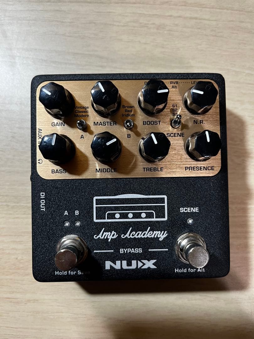 NUX Amp Academy アンプシミュレーター NUX / Amp Academyの特徴と使い方などをレビュー。リアルなアンプ