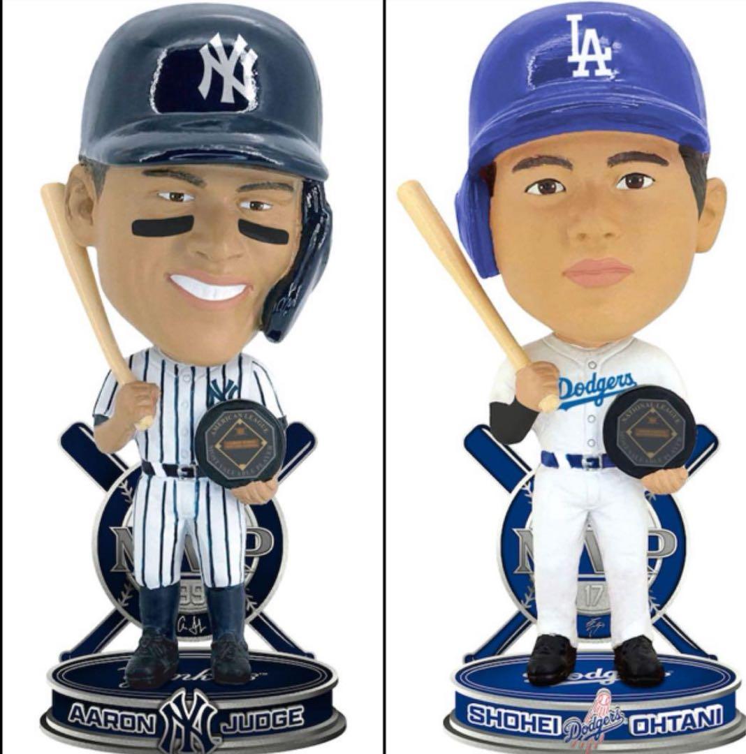 大谷翔平 アーロンジャッジFOCO社 2024MVP受賞BIG HEADセット - メルカリ