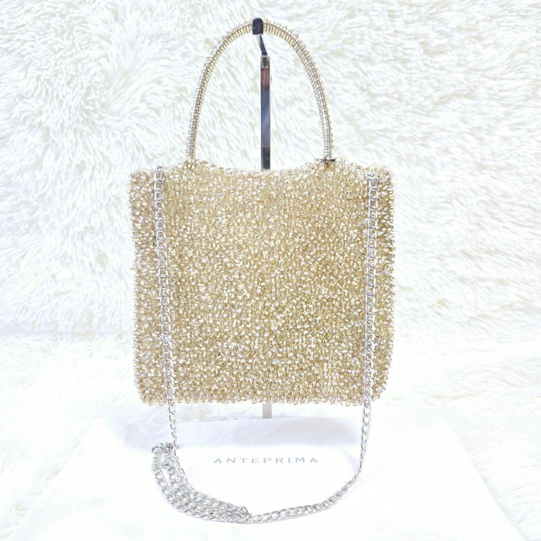 Y様✨アンテプリマ スクエア ミディアム シルバーゴールド - メルカリ