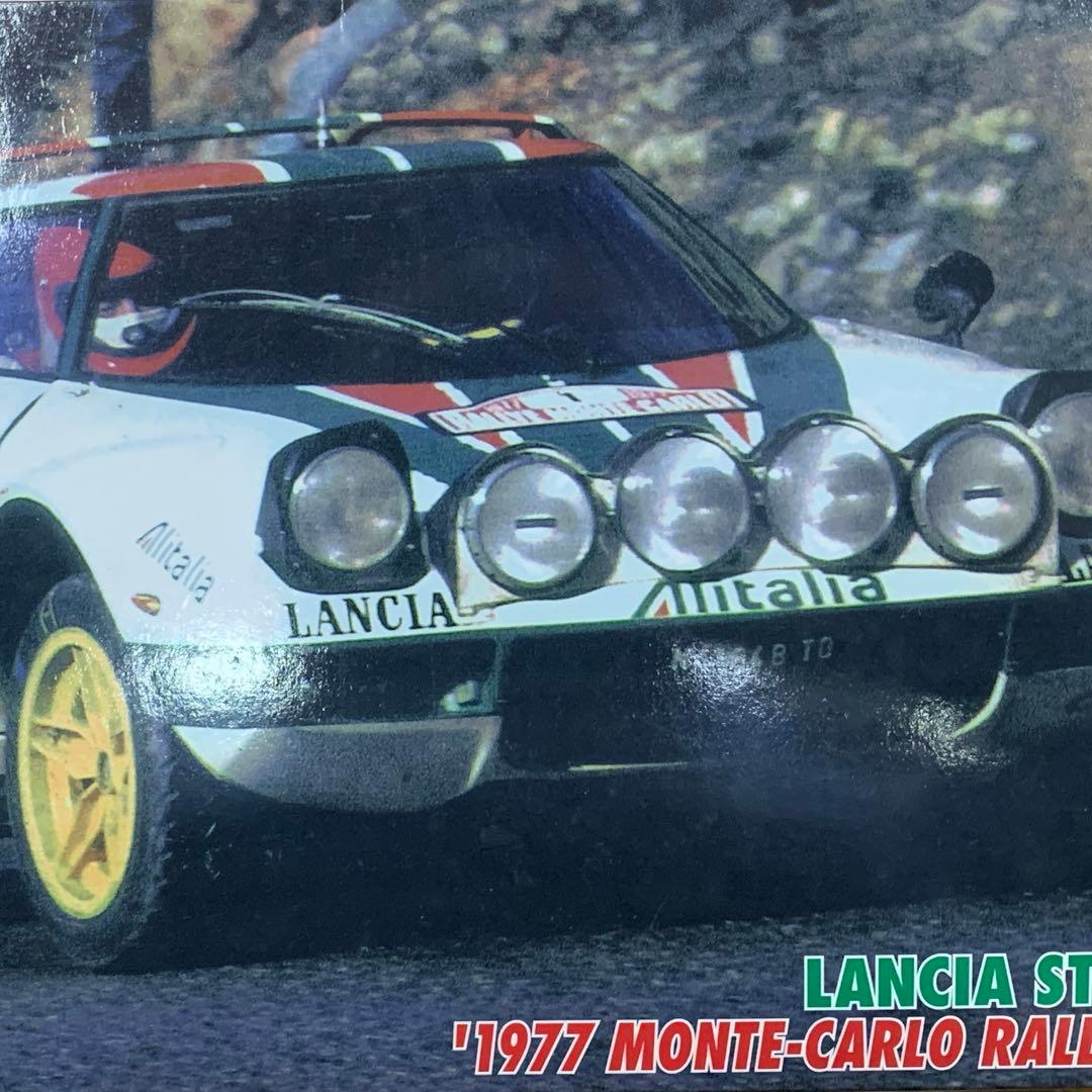 ハセガワ　1/24 ランチャストラトス 1977 モンテカルロラリー ウィナー ランチァ ストラトス HF ［1977 モンテカルロ ラリー ウィナー