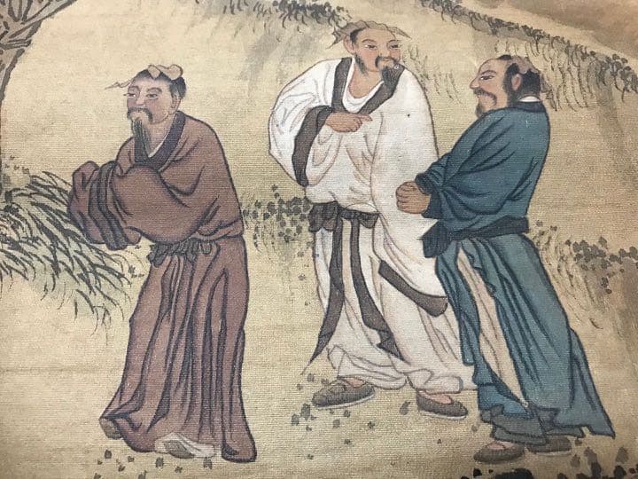 中国明時代戴進捲り 肉筆保証 中国明時代保証 - メルカリ