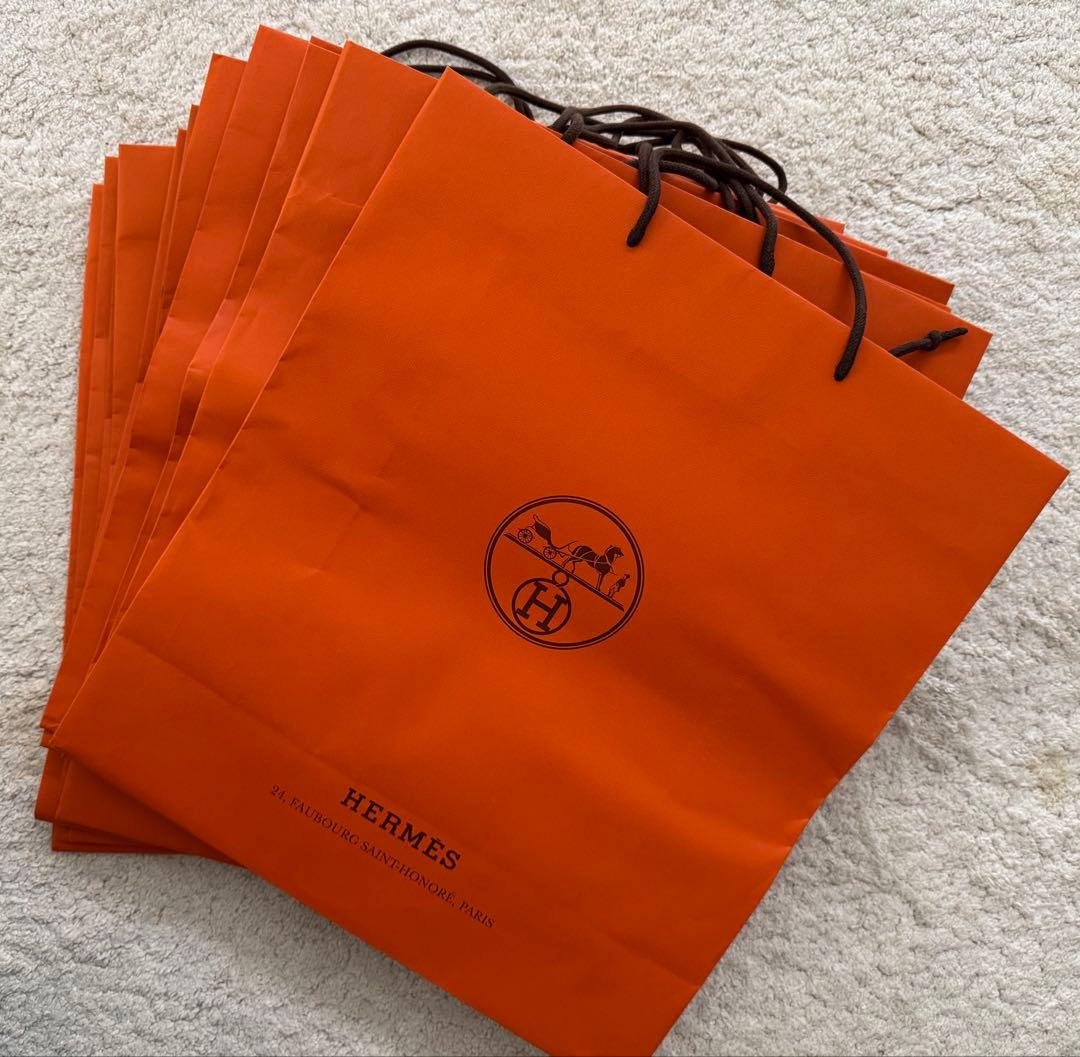 HERMES エルメス 《特大2枚含む》ショッパー 紙袋 55枚