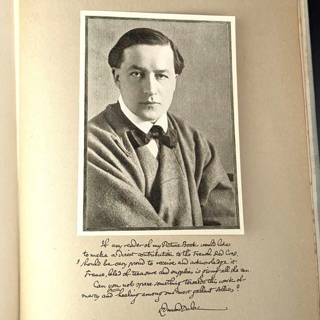 1915初版☆エドマンド・デュラックPicture-Book赤十字イラスト20枚