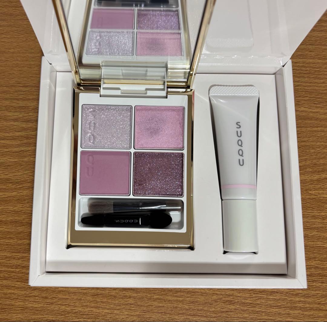 SUQQU ホリデー メイクアップキット 舜華 試してみた】SUQQU SUQQU メイクアップ キット 舜華のリアルな口コミ