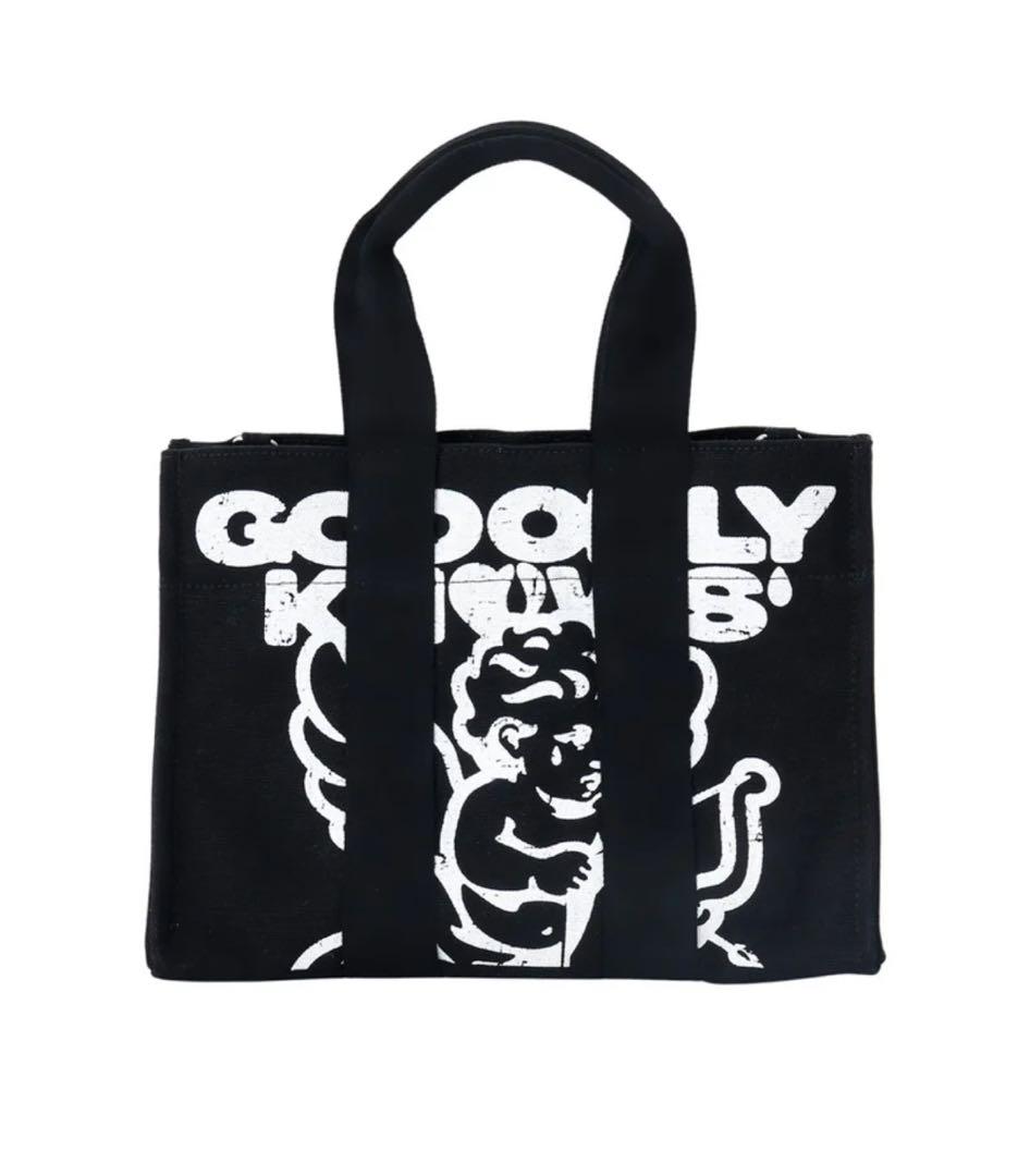 GOD ONLY KNOWS ANGEL LOGO TOTE BAG ブラック - メルカリ