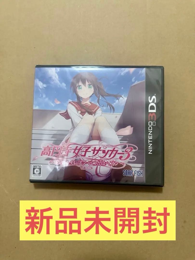 高円寺女子サッカー3 恋するイレブン いつかはヘブン 3dsソフト 新品未
