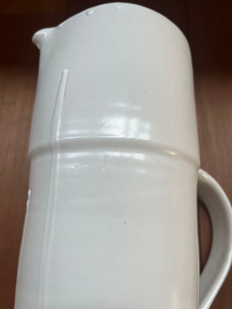 黒田泰蔵 白磁ピッチャー 木箱付き - メルカリ