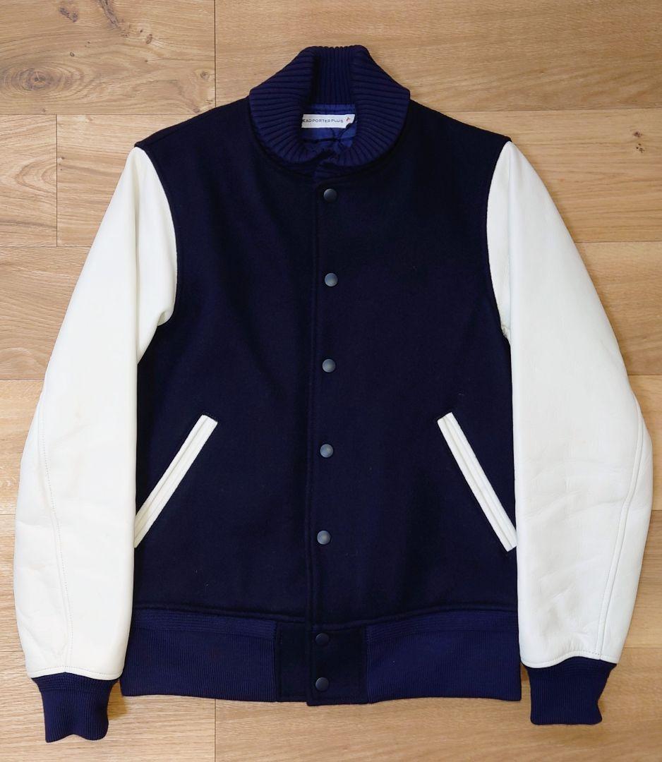 美品■ヘッドポータープラス HEAD PORTER PLUS スタジャン M 中古・古着通販】HEAD PORTER PLUS (ヘッドポータープラス) スタジャン