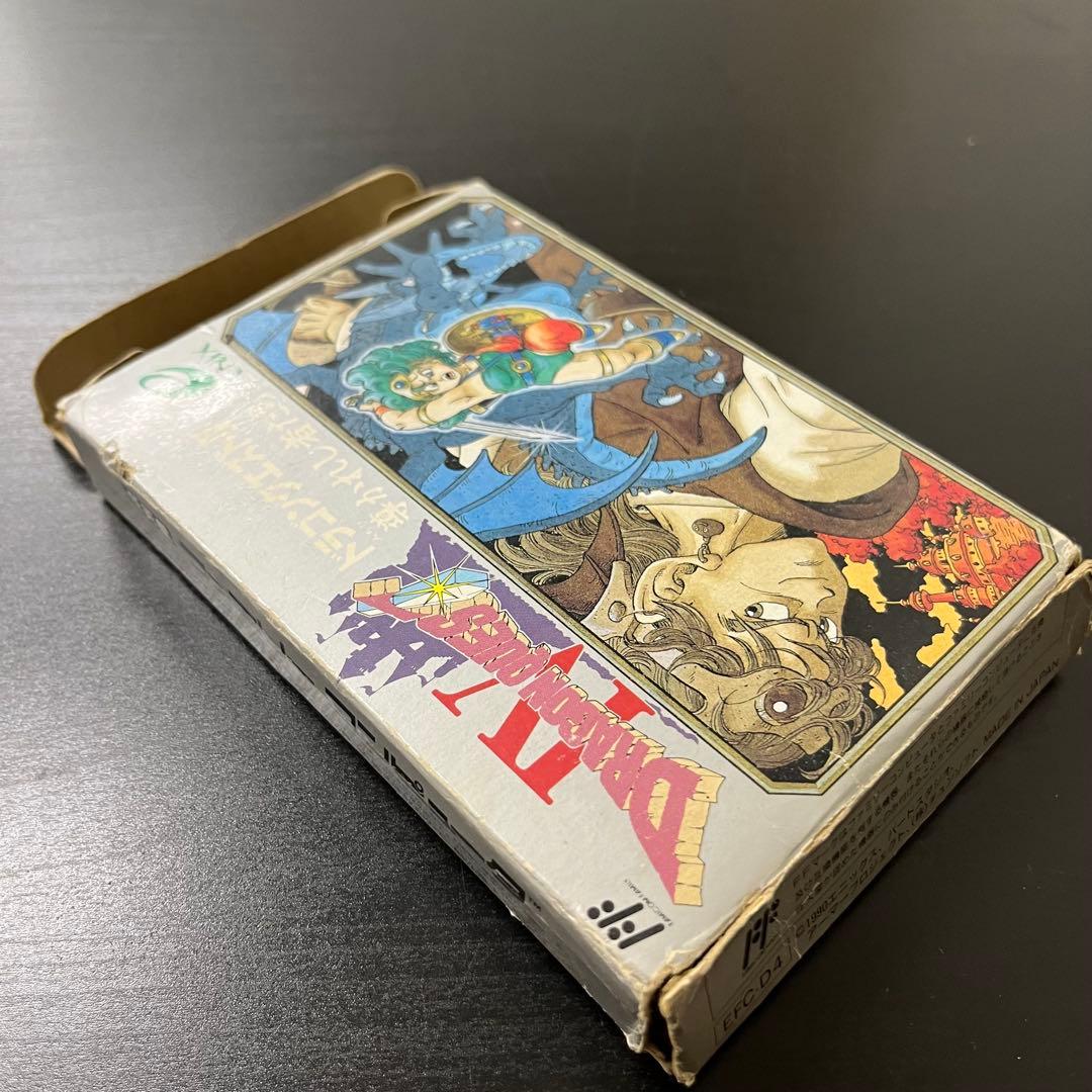 FC ファミコンソフト ドラゴンクエストⅣ 【箱、取扱説明書あり
