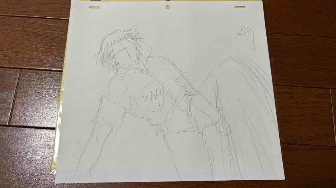 HUNTER×HUNTER クロロ レイアウト セル画 ハンター×ハンター 原画