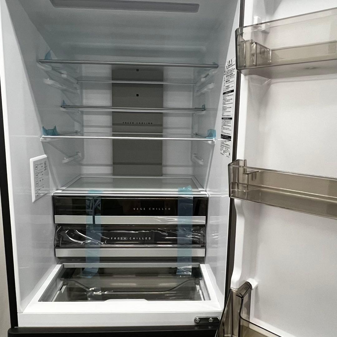 958❤️未使用 25年製 冷蔵庫 AQUA 450ℓ 大型 綺麗 安い 設置無料