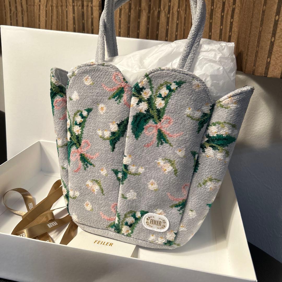 新品未使用 タグ付き フェイラー ピュールミュゲ トートバッグ - メルカリ