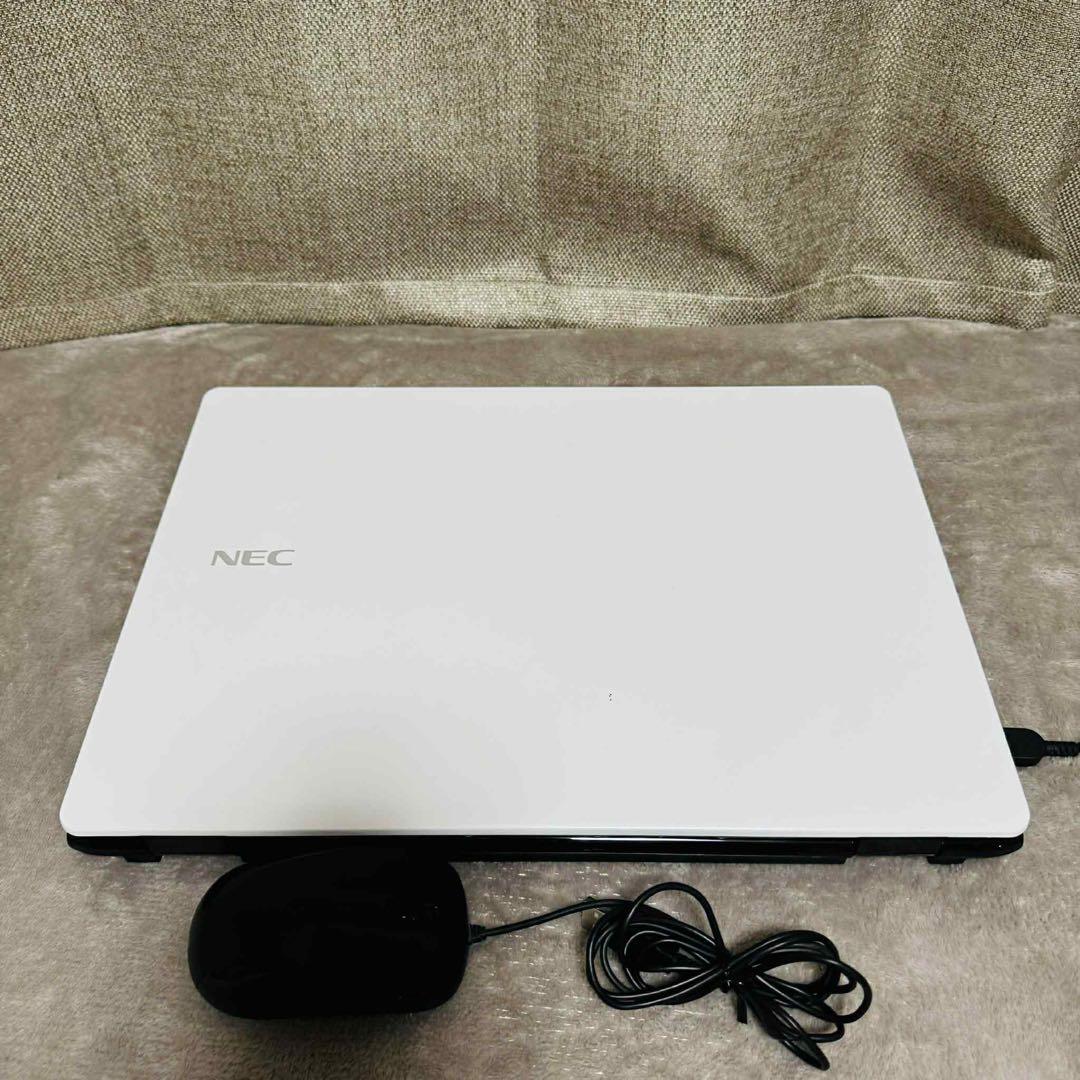 S244 NECノートパソコンWEBカメラSSD高速Windows11オフィス付 - メルカリ