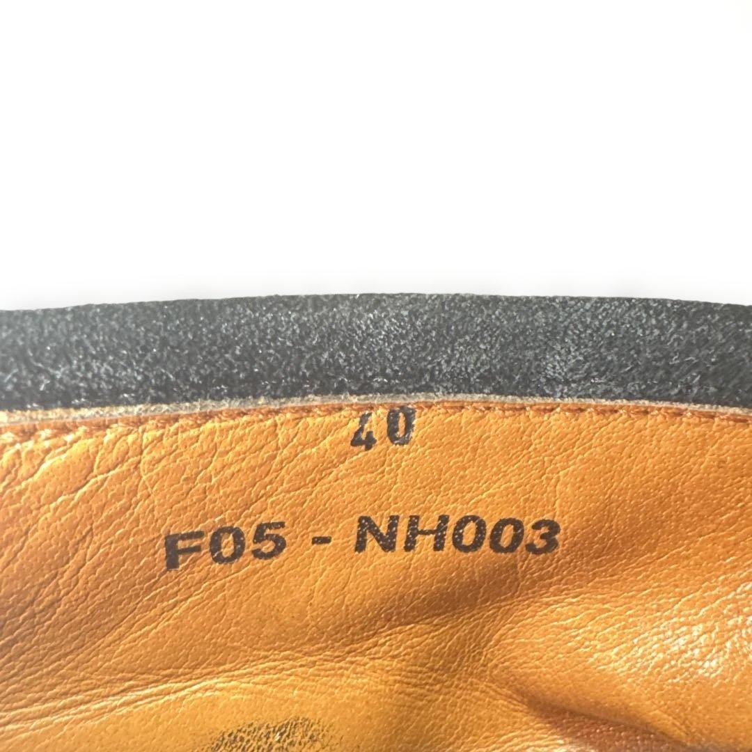 NUMBER (N)INE【40】スエード リング ハーネスブーツ 黒 - メルカリ