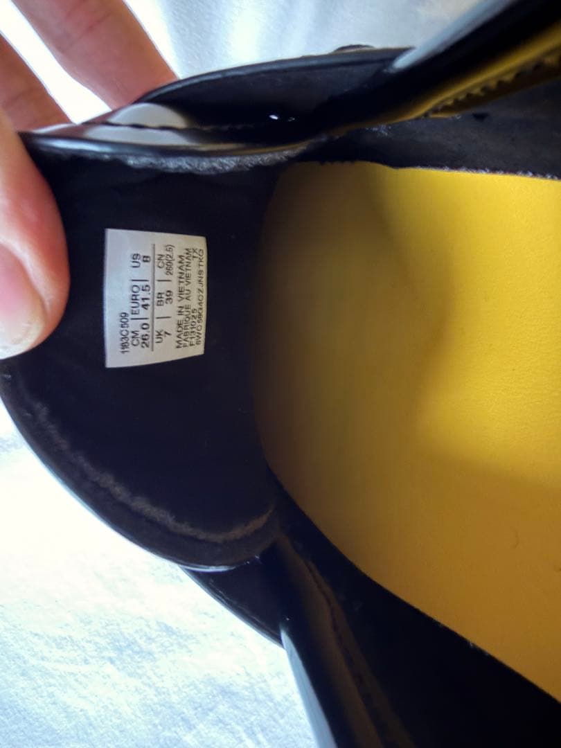 ［新品同様］26.0cm オニツカ　ローファー　ブラック×ブラック