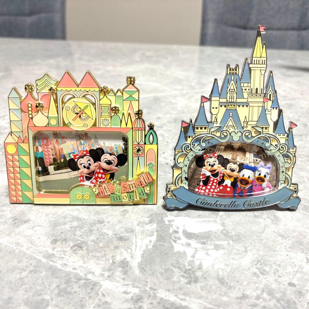 新品未使用】ディズニー 写真立て シンデレラ城 イッツ・ア・スモール