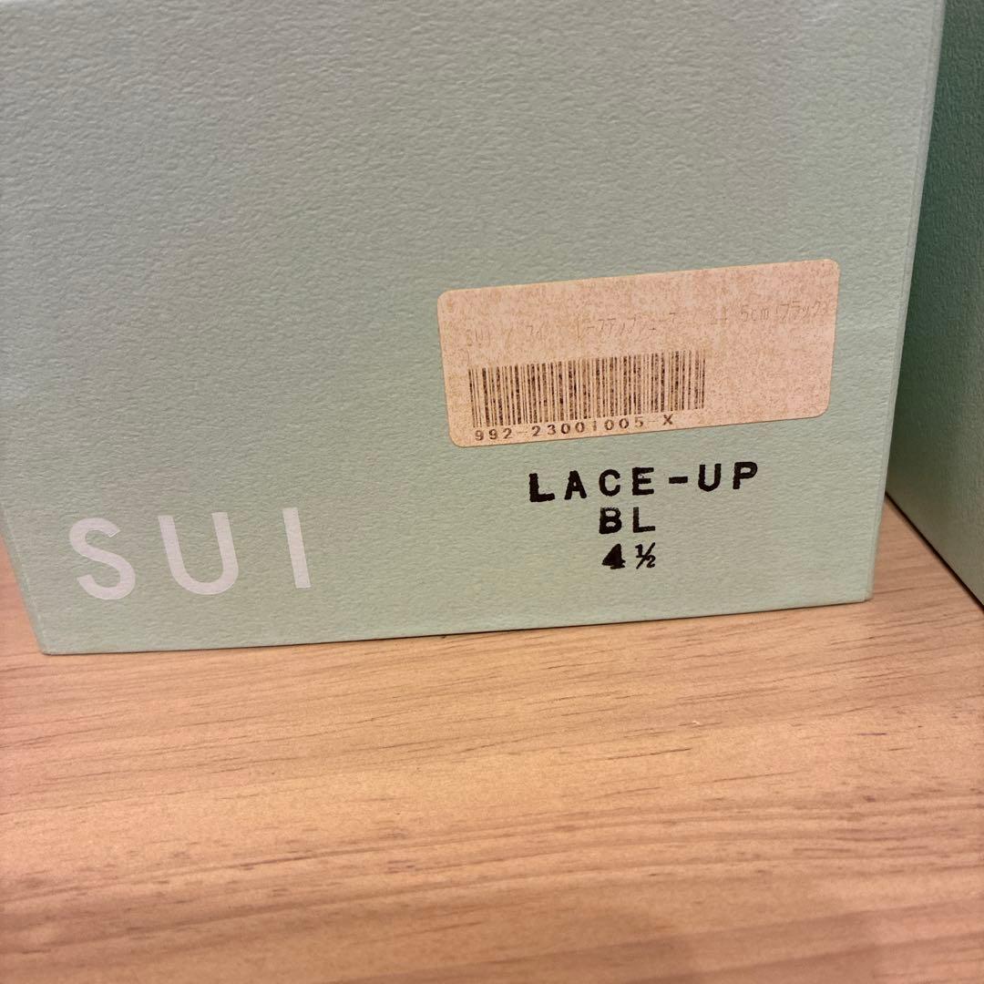 SUI　レースアップシューズ　レディース　24.5ｃｍ