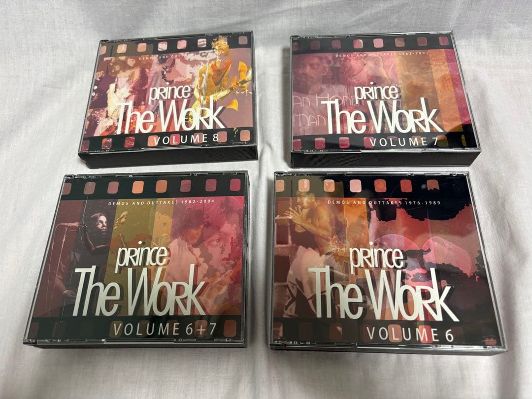 Prince The Work Volume 6, 7, 8, 6+7 4枚セッ d51e693451d2c34df5917ecbe458e0