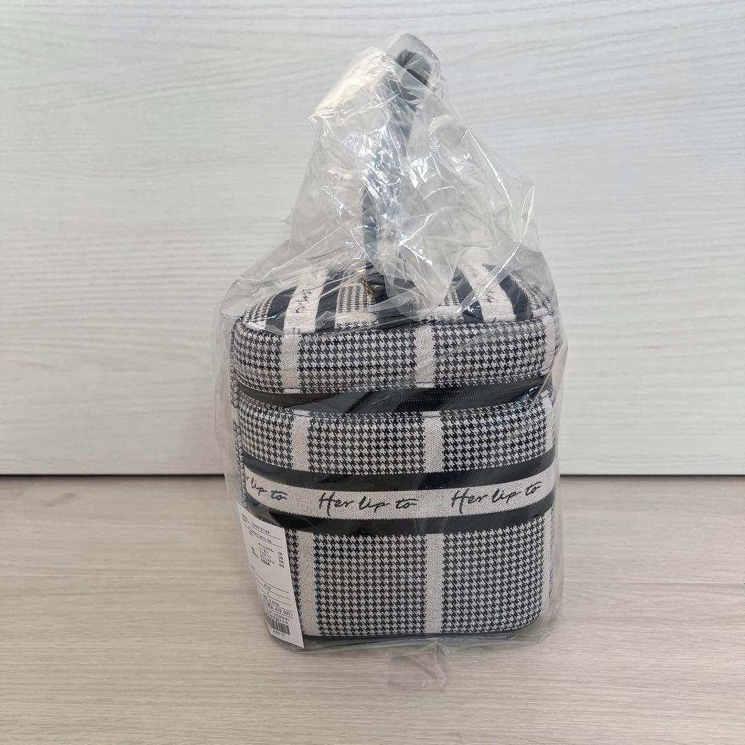 シルバー HLT Jacquard Vanity Bag - silver / F Small Multi コンパクト