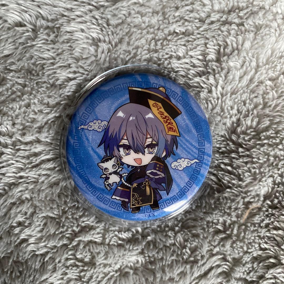 にじさんじ Dytica 2周年 グリッター缶バッジ SD デフォ 小柳ロウ