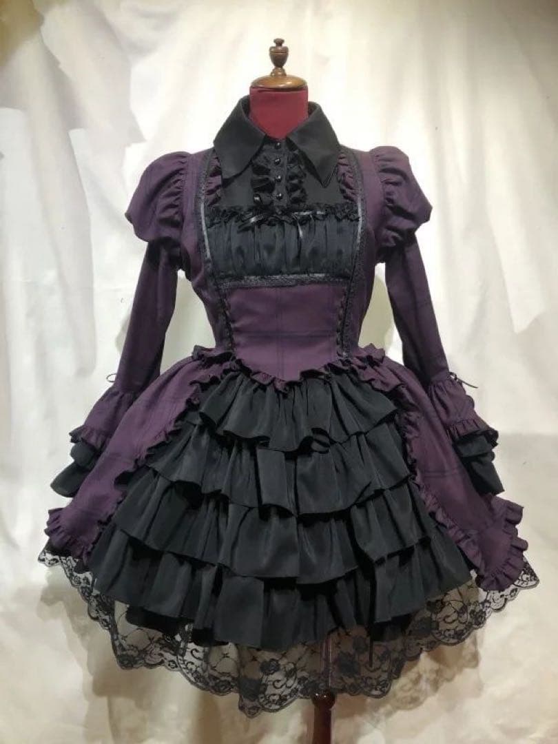 Vallée lys ミニコルセットスカート ブラック 黒