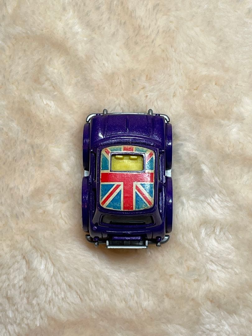 チョロQ NO.A-6 ミニ クーパー 紫メタ