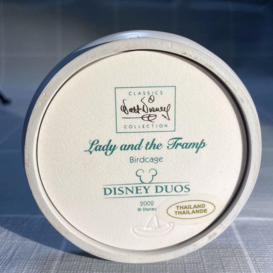 WDCC ディズニー わんわん物語 サイ＆アム フィギュア 陶器製 - メルカリ