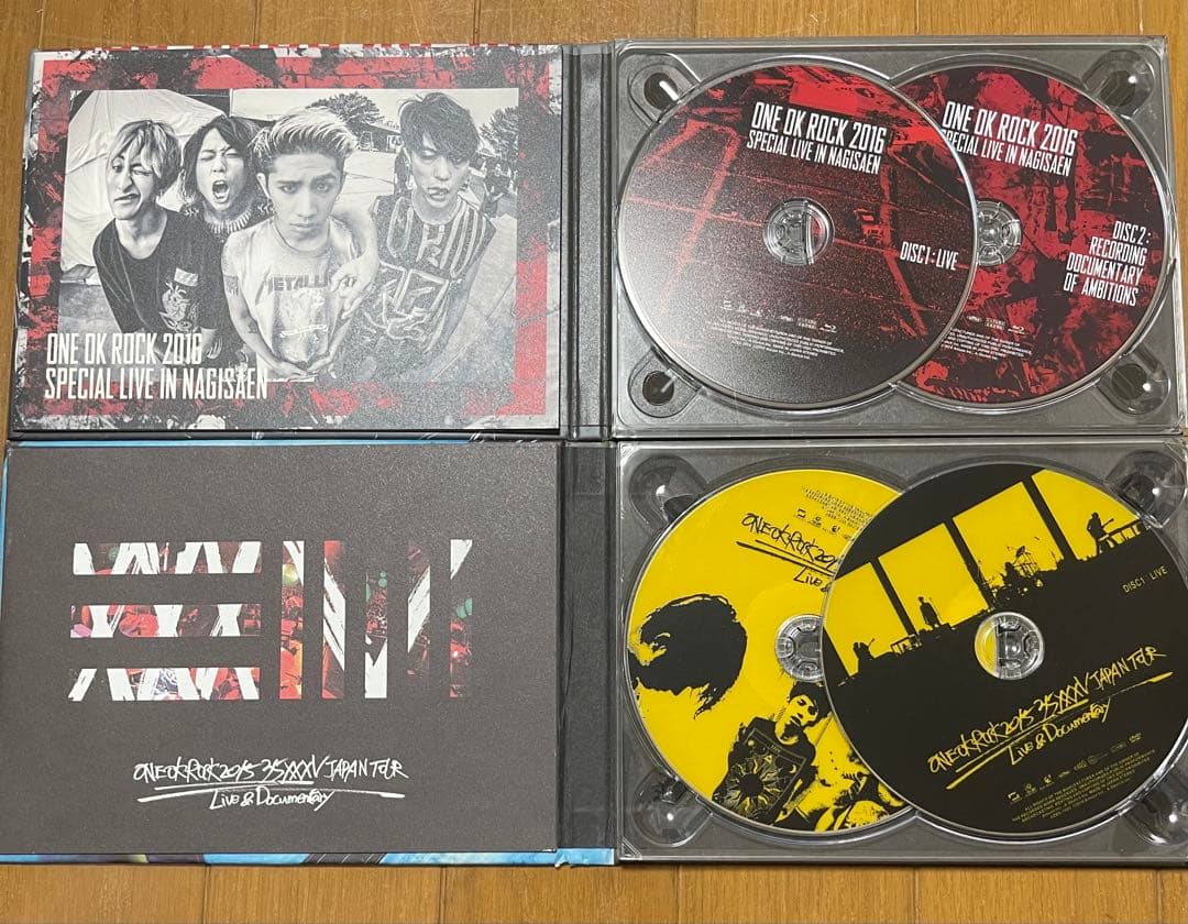 ワンオクDVD&BluRay9点セット