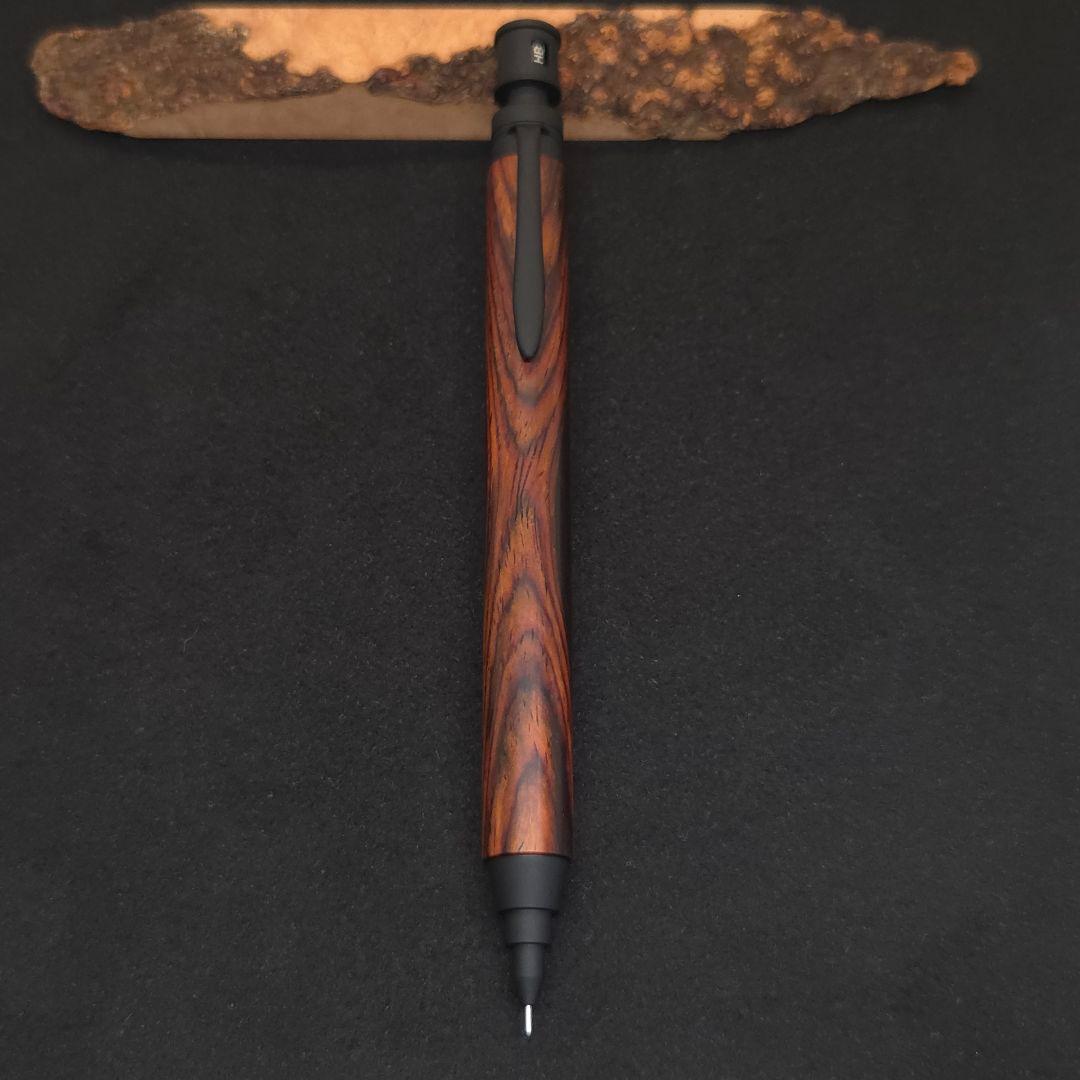 No.06ハンドメイド製図用シャープペンMDS1木軸ココボロ 花梨(瘤)/製図用シャープペンMDS1 | Flamberg