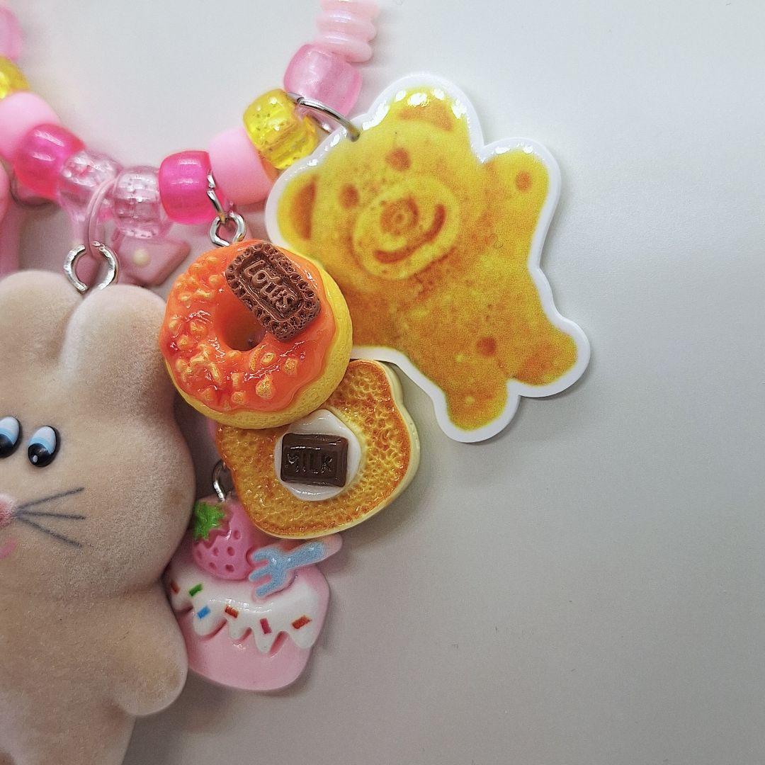 むにゅプクプクC ピンク じゃらじゃらキーホルダー じゃらキー - メルカリ