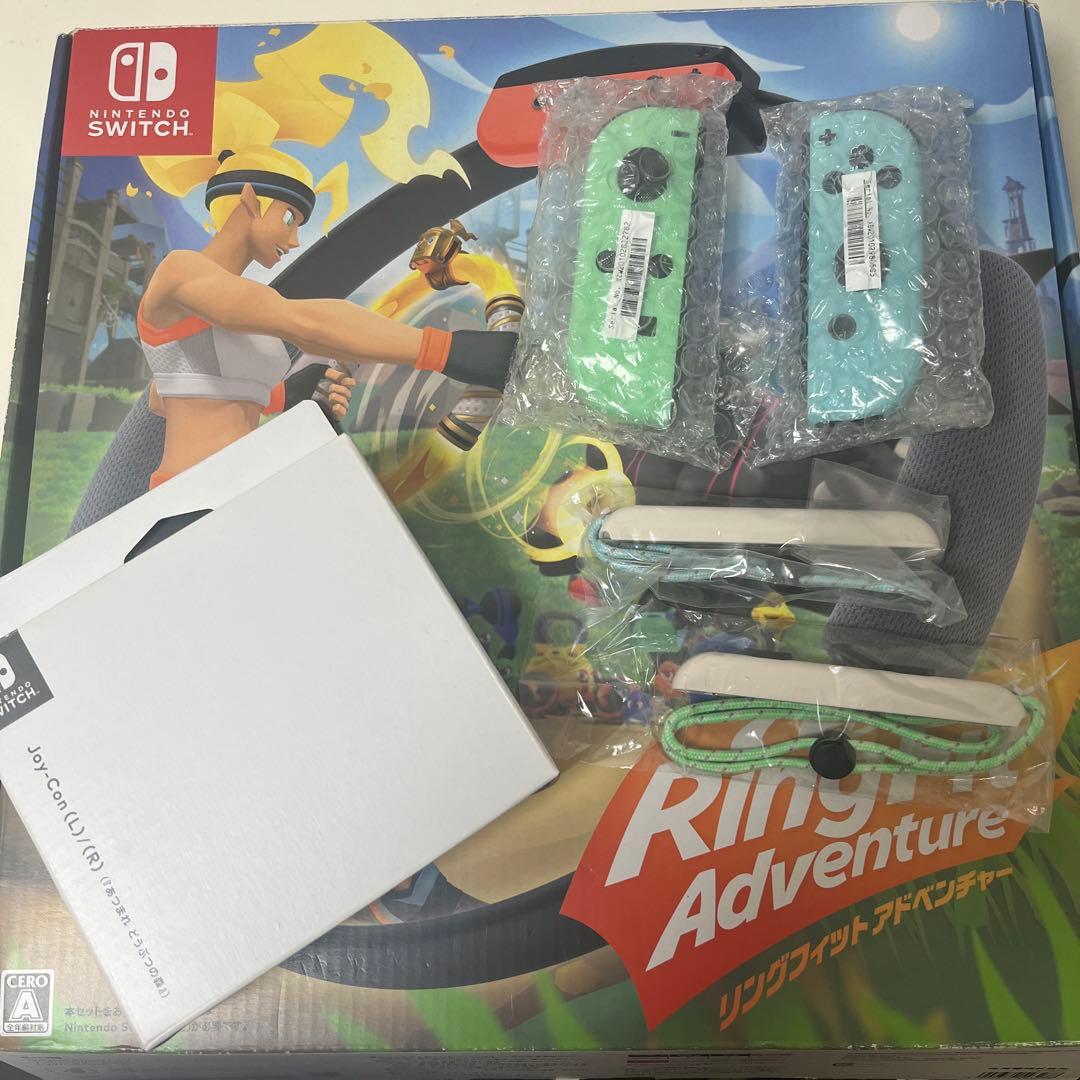 動作確認済みJoy-con +リングフィット アドベンチャーセット dショッピング |任天堂 【Switch】リングフィット アドベンチャー HAC