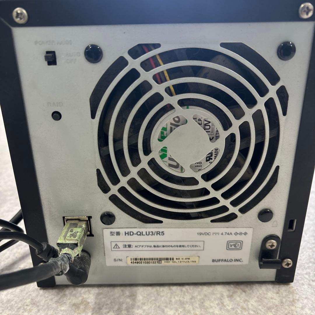 RAID対応 外付けHDDケース 4ベイ WD 3TB×4台 USB接続 - メルカリ