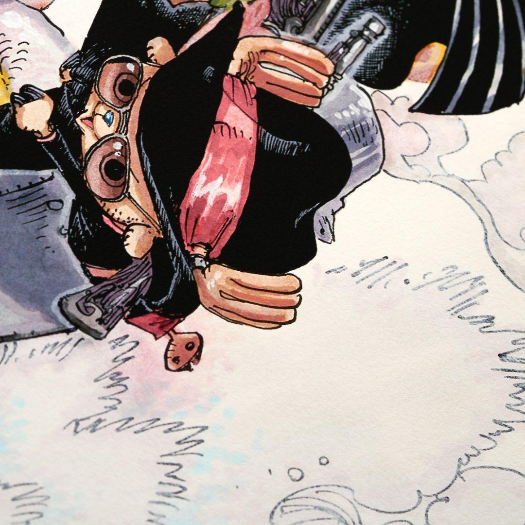 集英社 マンガアート ワンピース ATTACK!! 複製原画 NFT 抽選品 - メルカリ