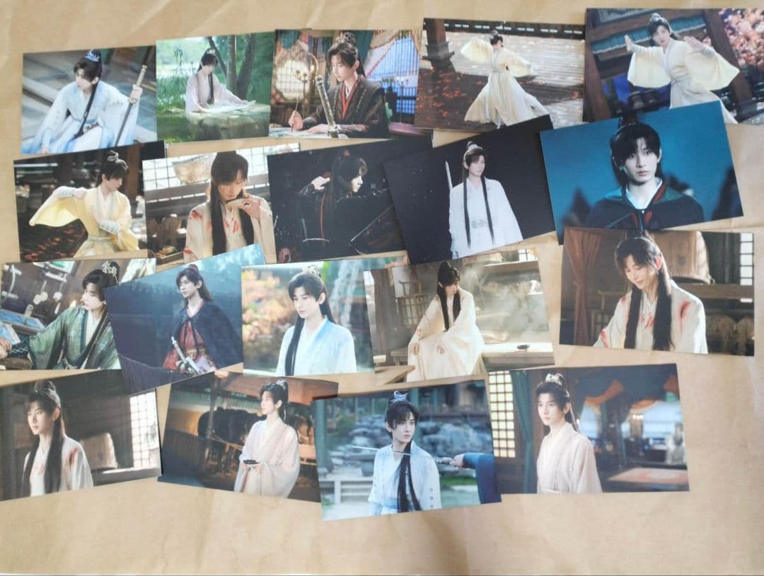 0219②成毅チョンイー特殊加工仕様・厚手 ポストカード19枚セット 両面