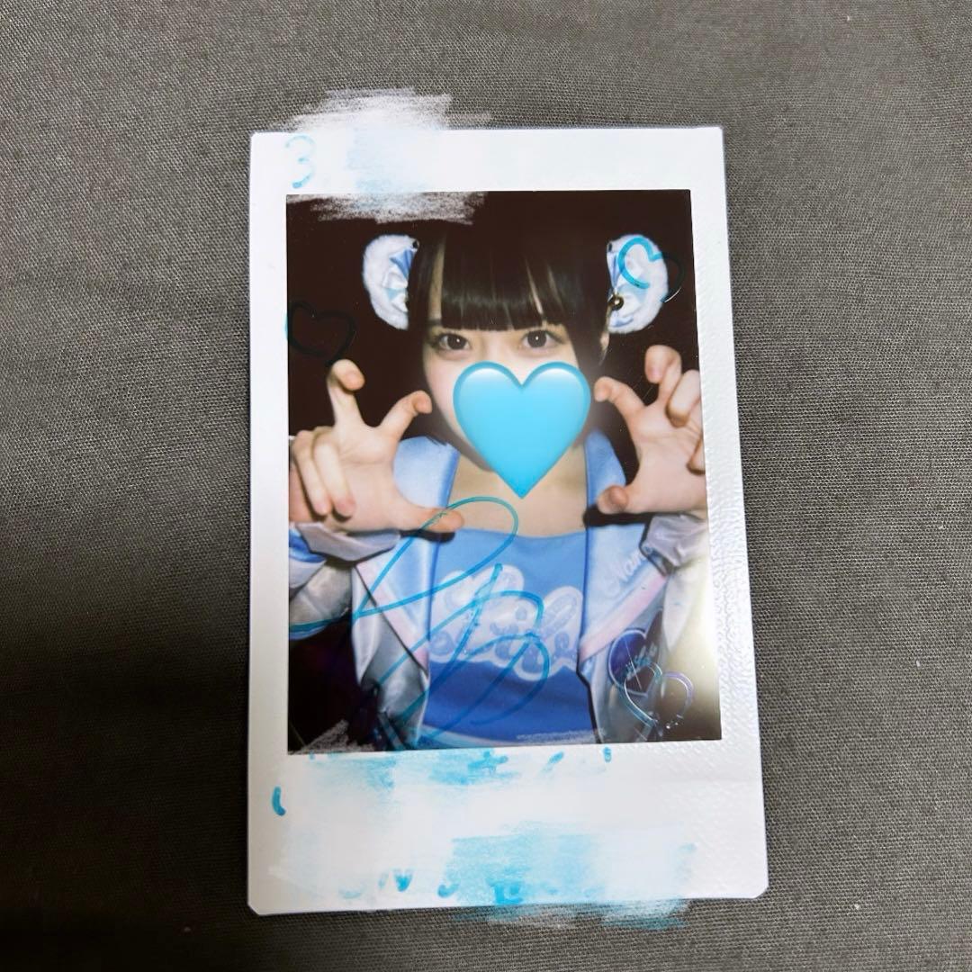 iLife 涼芽なの チェキ【サイン&コメント付】 - メルカリ