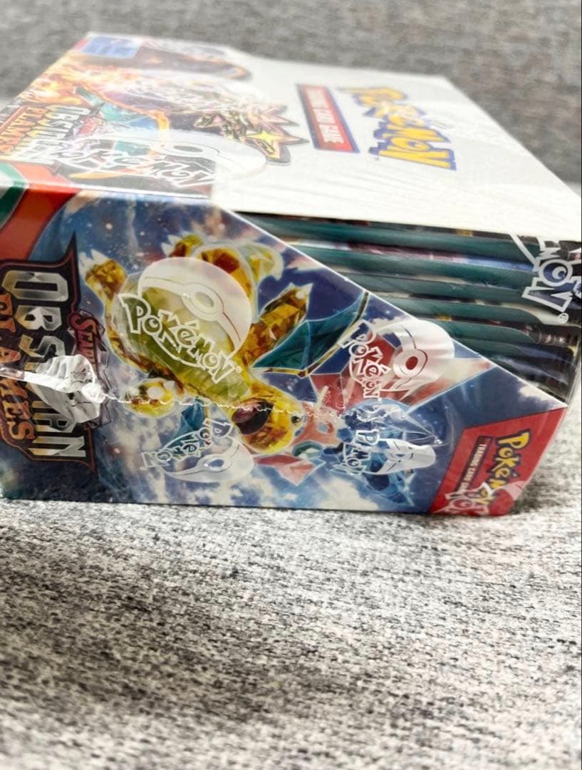 黒炎の支配者OBSIDIANFLAMESポケモンカード未開封BOX海外激レア - メルカリ