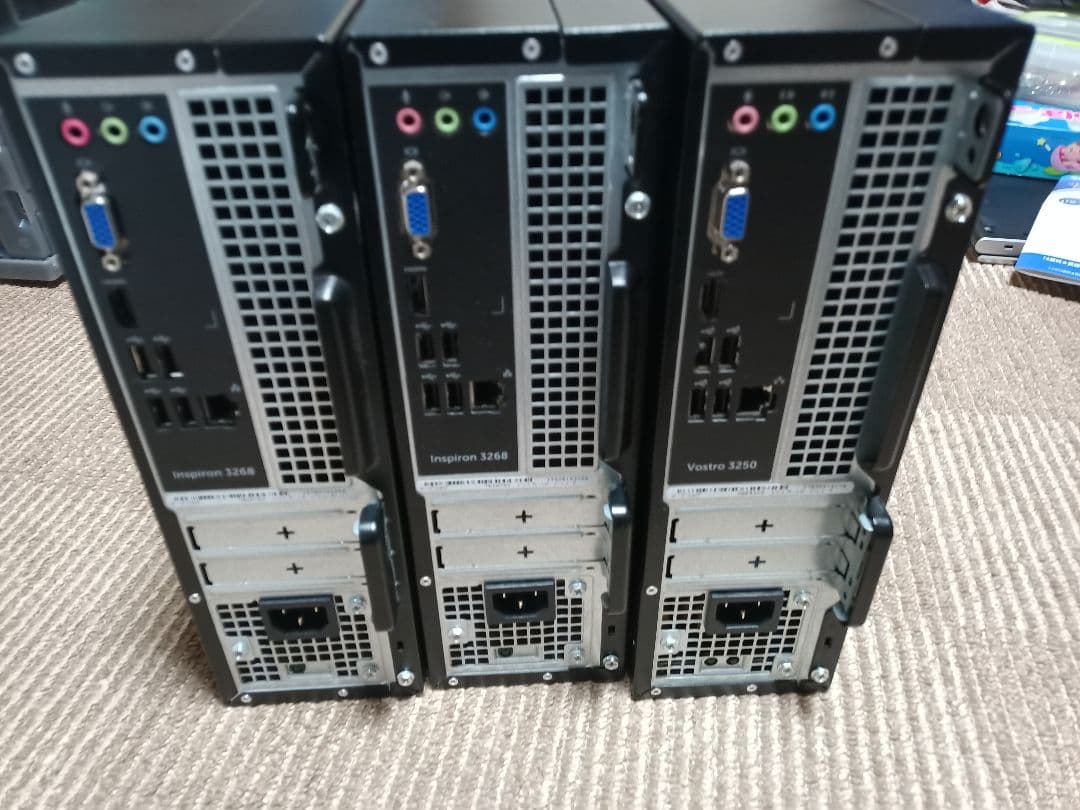 DELL デスクトップパソコン ジャンク品 3台まとめて