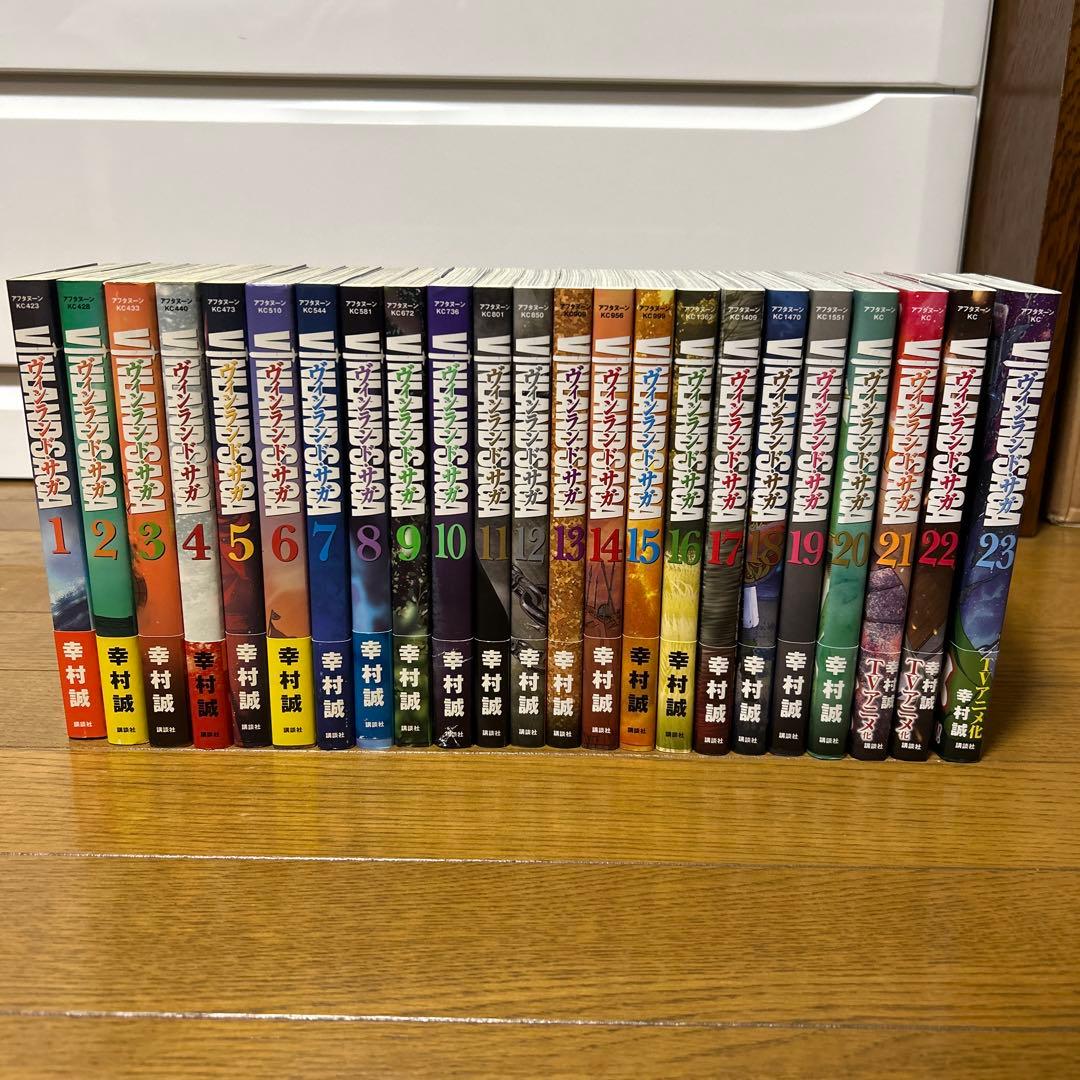 ワンオーナー品】ヴィンランド・サガ 1-23巻（すべて初版） - メルカリ