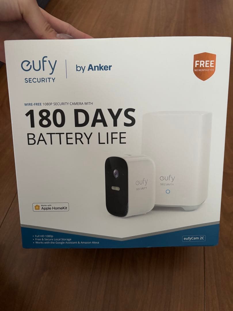 防犯カメラ anker Eufy Security eufyCam 2C 1-Cam Kit Eufy Security eufyCam 2C 1-Cam Kit | 屋外用セキュリティカメラの