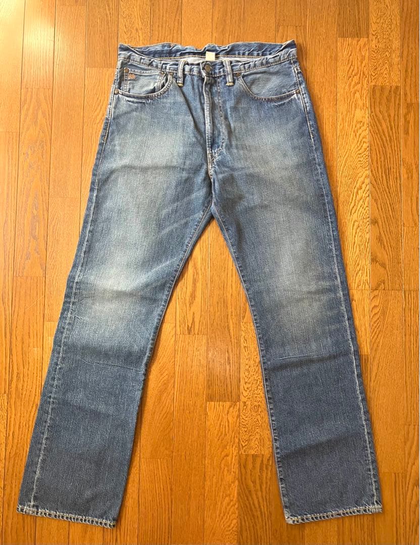 RRL ダブルアールエル made in USA ストレートデニム 33×32 - メルカリ