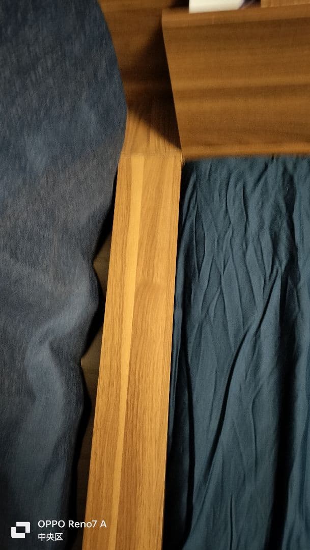 値下げ交渉OKーダークブラウン ダブルベッドフレーム - メルカリ