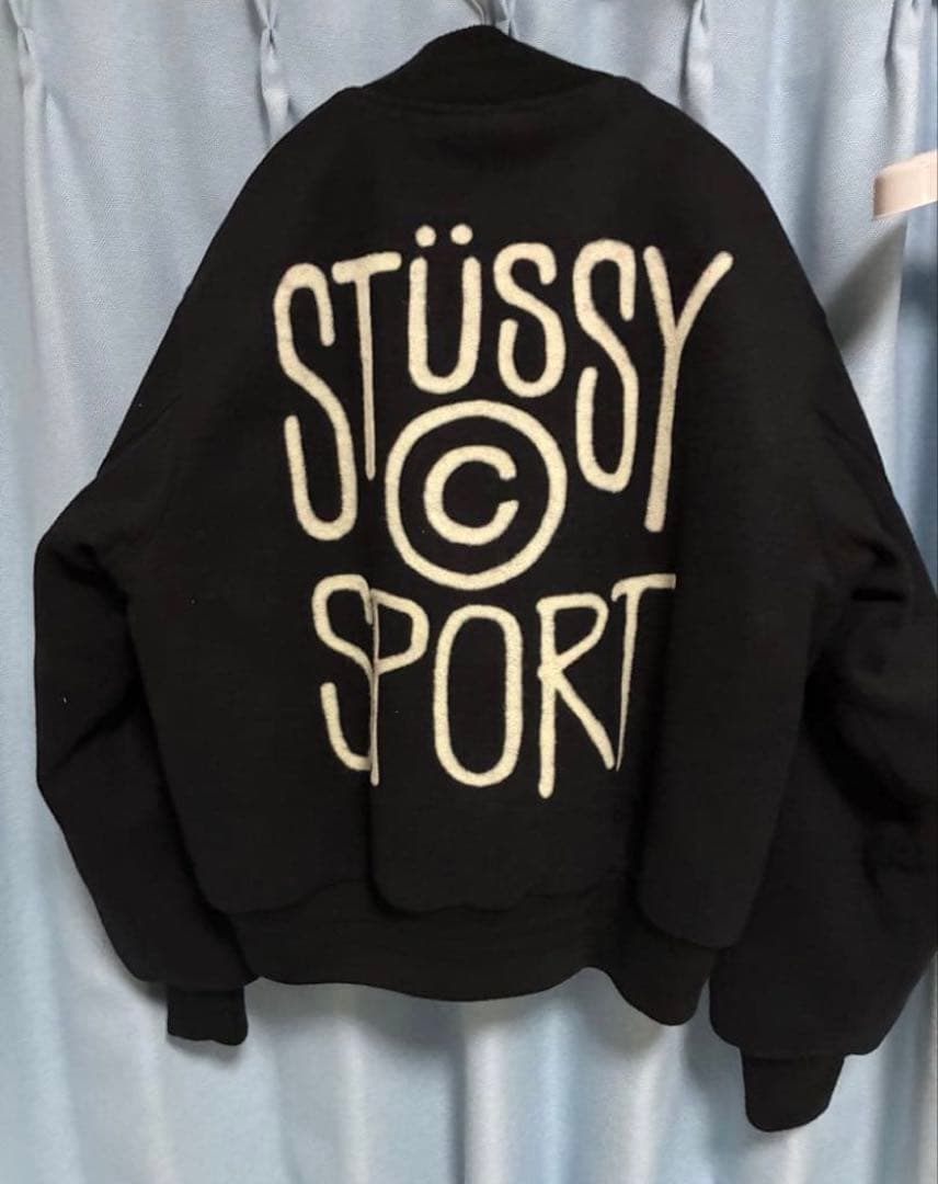 Stussy SPORT MELTON VARSITY JACKET - メルカリ